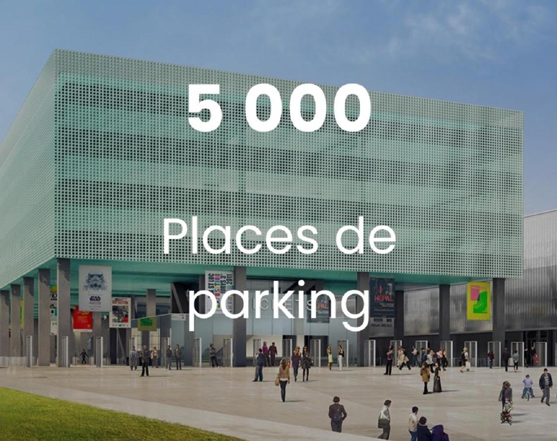 :) Spacieux T4 Aeroport, Ensoleille, Deco Soignee Blagnac Kültér fotó